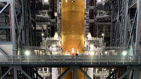 Nasa Finishes Assembling Artemis Moon Mission Rocket Social News Xyz