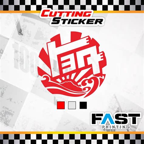 Jual Cutting Sticker Logo Jdm Kanji L Stiker Mobil Motor Keren