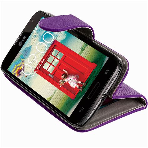 For LG Optimus L70 Wallet Flip Pouch Case Cover Card Holder Color EBay