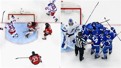 Nattens Stanley Cup Maple Leafs Tillbaka Med Besked Rangers Vann Igen