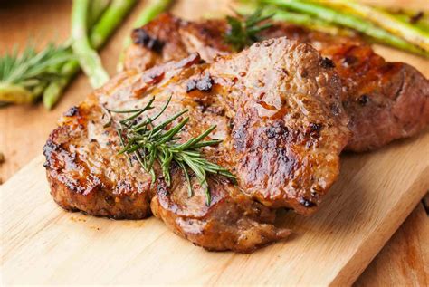 Grilled Rosemary Garlic Pork Chops