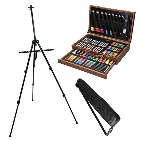 Maletín pinturas Kit dibujo Set dibujo Set lápices de colores 73