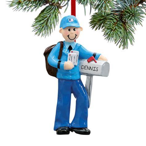 Personalized Mailman Christmas Ornament - Personalized Christmas ...