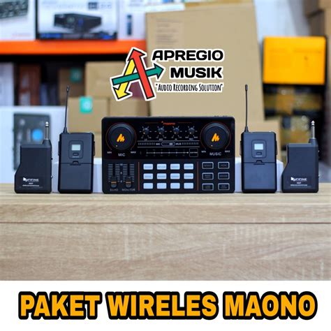 Jual Paket Podcast Wireless Maono AM200 Fifine K037 Shopee Indonesia