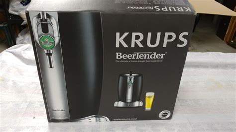 Krups Beertender Mini Beer Tap System Keg Cooling Kegerator Type VB2158