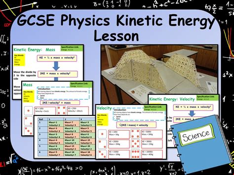 Ks4 Aqa Gcse Science Physics Kinetic Energy Lesson Teaching Resources