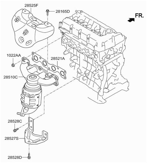 Exploring The Exhaust System Diagram Of A 2007 Hyundai Santa Fe