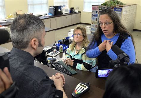 Kentucky Clerk Found In Contempt Of Court And Jailed For Denying Same