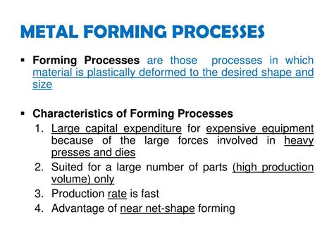 Ppt Metal Working Processes Powerpoint Presentation Free Download Id2534612