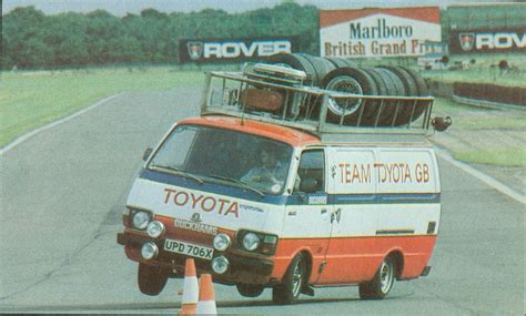 Team Toyota Gb Hiace Rally Support Van This Rally Support Flickr