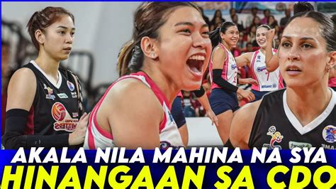 The Phenom Alyssa Valdez Is Back Creamline Perfect Sweep Kontra Sa