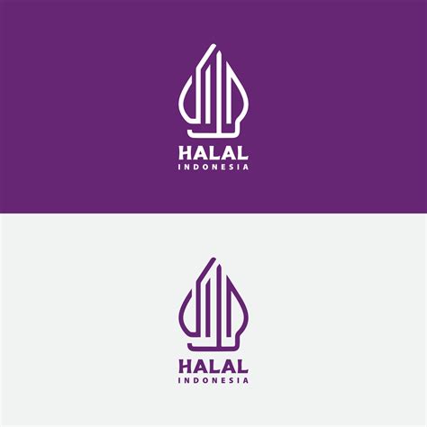 Indonesian Halal Logo New Branding Vector Art At Vecteezy