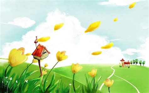 Nature Cartoon Wallpapers - Top Free Nature Cartoon Backgrounds ...