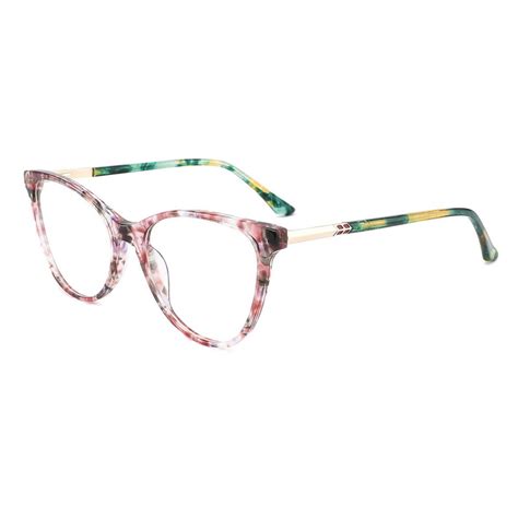 High End Fashion Acetate Optical Frame Eyeglass Mix Color Elegant