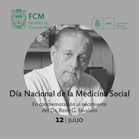 12 de Julio Día Nacional de la Medicina Social Facultad de