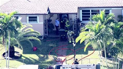 1 Airlifted To Mercy Hospital After Miami Gardens Home Goes Up In