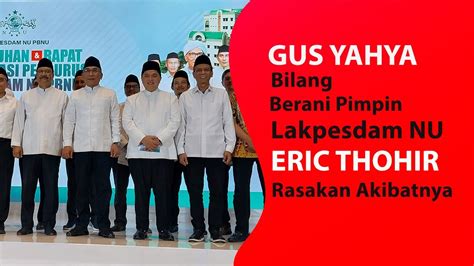 Ini Tugas Erik Thohir Usai Resmi Dikukuhkan Jadi Ketua Lakpesdam Nu