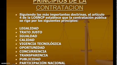 UTPL Principios LOSNCP Ingeniería en Contabilidad y Auditoría