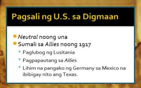 Unang Digmaang Pandaigdig Ppt