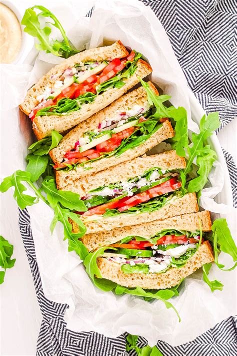 Panera Mediterranean Veggie Sandwich Recipe The Picky Eater