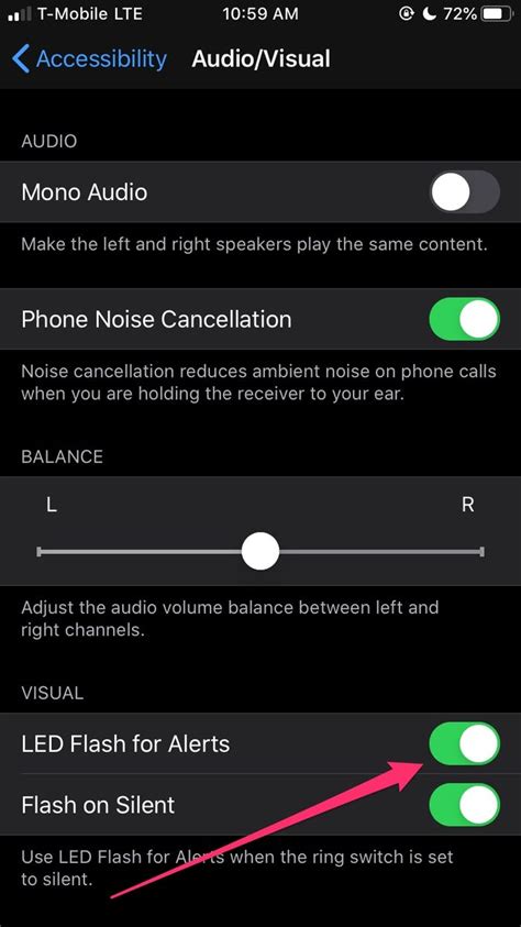 How To Turn On LED Flash For Alerts On IPhone