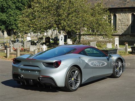 2018 Ferrari 488 GTB 70th Anniversary London 2019 RM Sotheby S