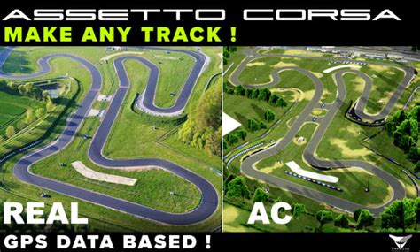 Work on racetracks in assetto corsa or krp based on gps data by ...