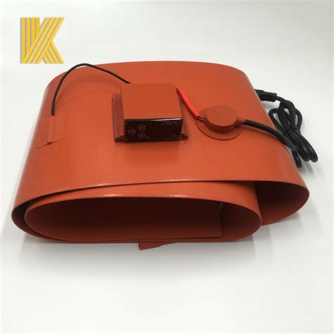 Custom 220V Silicone Heat Belt Flexible Silicone Rubber Heating Pad