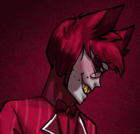 Snippet of a larger Alastor drawing [OC] : r/HazbinHotel