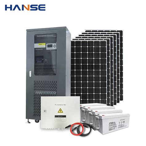 Solar Energy Battery Storage Systems 10kw 20kw 30kw Three Phase Low