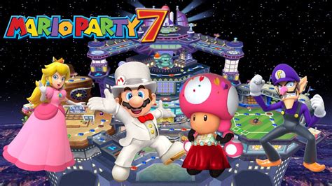 Mario Party 7 The Return Of Neon Heights Gameplay As Mario And