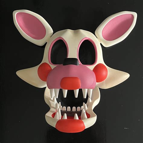 Stl File Mangle Mask Fnaf Five Nights At Freddys D Printer