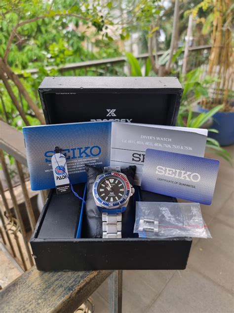 Jam Tangan Seiko Prospex Srpf K Samurai Padi Special Edition Original