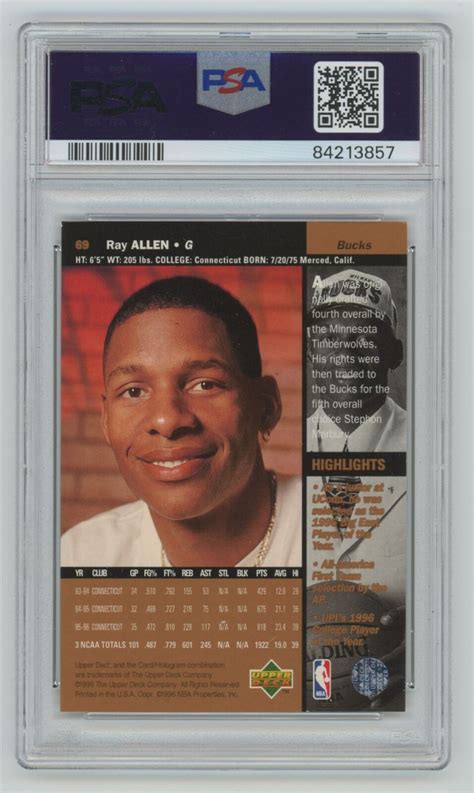 Upper Deck Ray Allen Rc For Sale Online Ebay