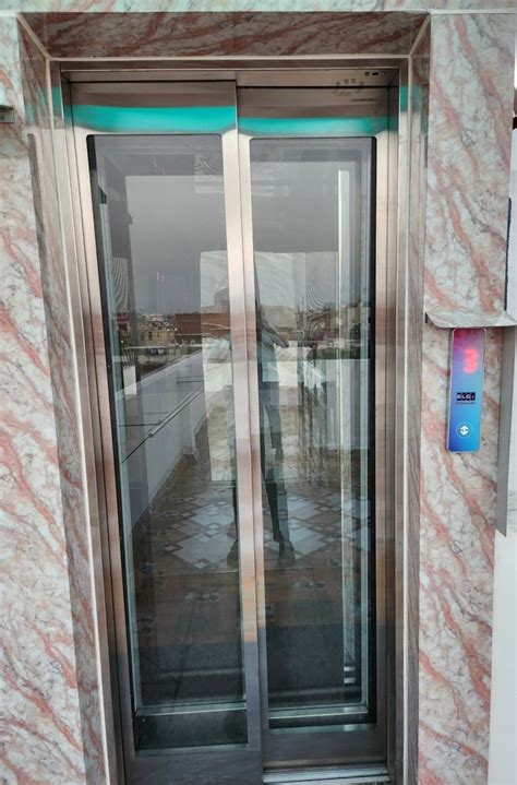 Stainless Steel Side Opening Telescopic Elevator Door At Rs In