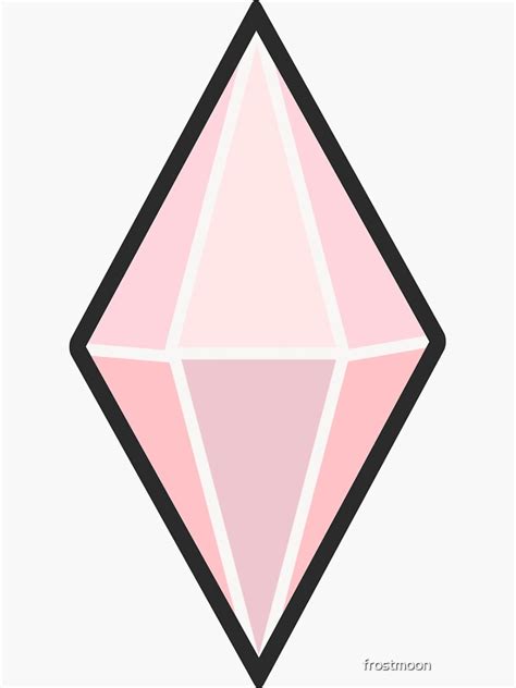 Pink Plumbob Sims Sticker For Sale By Frostmoon Redbubble