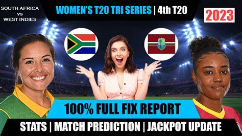 South Africa Women Vs West Indies Women Match Prediction Sa W Vs Wi W Womens Tri Series