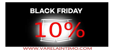 Ya está aquí el Black Friday 2016 Varela Íntimo