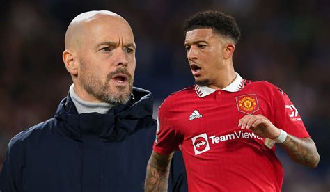 Erik Ten Hag Opens Door To Jadon Sancho Return After Months Long Exile