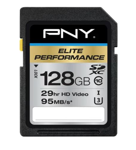 Pny Elite Performance Gb High Speed Sdxc Sdhc Class U Mb Sec