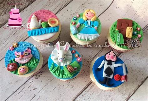 Alice in wonderland cupcakes - Decorated Cake by Cupcakes - CakesDecor