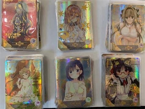 Choose Your Waifu Goddess Story Tcg Anime Doujin Holo Trading Cards