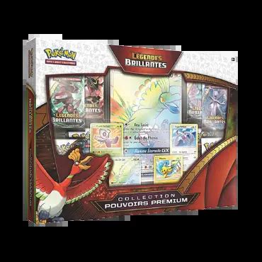 Pokemon SL3 5 Légendes Brillantes Collection Pouvoirs Premium Ho Oh FR