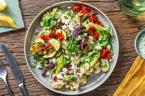 Salat mit Thunfisch und weißen Bohnen Rezept HelloFresh