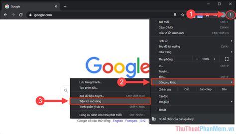 Cách bật tiện ích mở rộng của Google Chrome khi sử dụng chế độ riêng tư