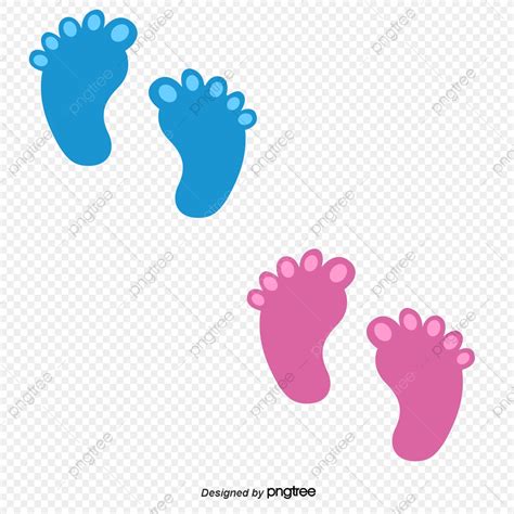 Baby Footprint Vector at Vectorified.com | Collection of Baby Footprint ...