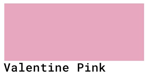 Valentine Pink Color Codes - The Hex, RGB and CMYK Values That You Need