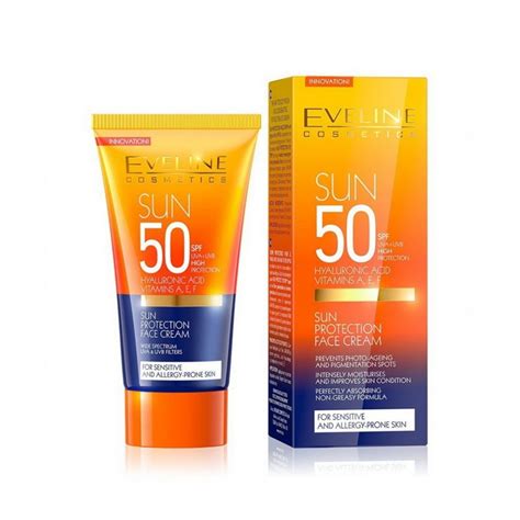 Crema Facial Protección Solar Eveline Spf50 Amazing Oil 50Ml