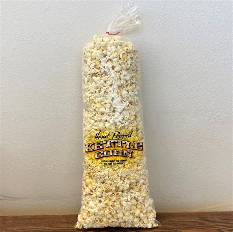 Classic Hand Popped Kettle Corn Bags Poly Bag Llc