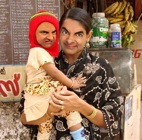 Mrbean Madre E Hija Mr Bean Funny Mr Bean Mr Bean Photoshop